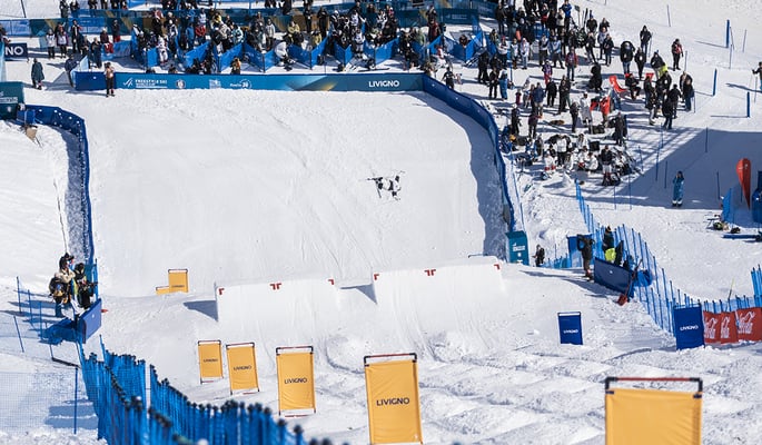 OLYMPIC TEST EVENT: LIVIGNO SUPERA A PIENI VOTI L'ESAME A CINQUE CERCHI