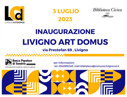 INAUGURAZIONE LIVIGNO ART DOMUS