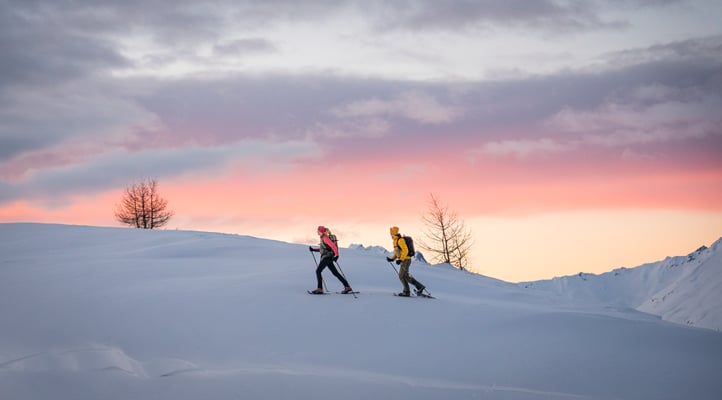 SNOWSHOEING IN LIVIGNO, WHERE TIME FOLLOWS THE RHYTHM OF NATURE