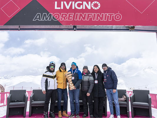 Livigno and the Giro d'Italia: The Kolors light up the most awaited arrival of 2024