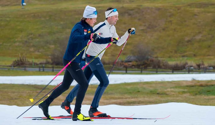 LIVIGNO: KLÆBO, NORTHUG AND CHANAVAT ALREADY AT WORK ON THE CROSS-COUNTRY RING